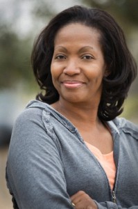 African American woman smiling