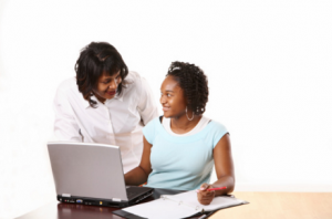 blackwomananddaughterhomework